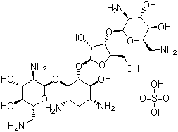 新霉素 B 硫酸盐分子结构 (CAS 4146-30-9)