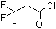 3,3,3-三氟丙酰氯分子结构 (CAS 41463-83-6)