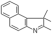 1,1,2-三甲基-1H-苯并[e]吲哚分子结构 (CAS 41532-84-7)