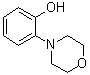 2-(4-吗啉基)苯酚分子结构 (CAS 41536-44-1)