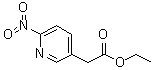 6-硝基-3-吡啶乙酸乙酯分子结构 (CAS 415912-99-1)