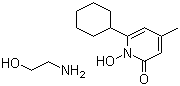 环吡司胺分子结构 (CAS 41621-49-2)
