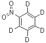五氘代硝基苯分子结构 (CAS 4165-60-0)