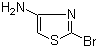 结构式 CAS# 41731-33-3, 2-溴噻唑-4-胺