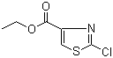 2-氯噻唑-4-甲酸乙酯分子结构 (CAS 41731-52-6)