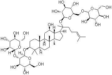 人参皂苷 Rb1分子结构 (CAS 41753-43-9)