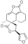 Teuscorolide分子结构 (CAS 41759-79-9)
