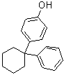 4-(1-苯基环己基)苯酚分子结构 (CAS 41768-83-6)