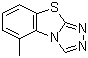 三环唑分子结构 (CAS 41814-78-2)