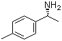 (R)-1-(4-甲基苯基)乙胺分子结构 (CAS 4187-38-6)