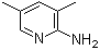 3,5-二甲基吡啶-2-胺分子结构 (CAS 41995-30-6)