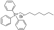 辛基三苯基溴化鏻分子结构 (CAS 42036-78-2)