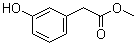 结构式 CAS# 42058-59-3, 3-羟基苯乙酸甲酯