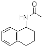 1-乙酰氨基-1,2,3,4-四氢萘分子结构 (CAS 42071-43-2)