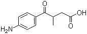 4-(4-氨基苯基)-3-甲基-4-氧代丁酸分子结构 (CAS 42075-29-6)