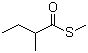 2-甲基硫代丁酸甲酯分子结构 (CAS 42075-45-6)