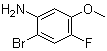 2-Bromo-4-fluoro-5-(methyloxy)aniline molecular structure (CAS 420786-92-1)