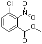 3-氯-2-硝基苯甲酸甲酯分子结构 (CAS 42087-81-0)