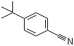 4-叔丁基苄腈分子结构 (CAS 4210-32-6)