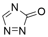 1,2,4-三唑-5-酮分子结构 (CAS 42131-33-9)