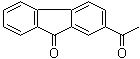 2-乙酰基芴-9-酮分子结构 (CAS 42136-05-0)