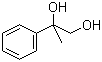 2-苯基-1,2-丙二醇分子结构 (CAS 4217-66-7)