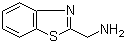 2-苯并噻唑甲胺分子结构 (CAS 42182-65-0)