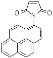 N-(1-芘基)马来酰亚胺分子结构 (CAS 42189-56-0)