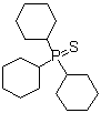 三环己基硫化膦分子结构 (CAS 42201-98-9)