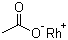 醋酸铑分子结构 (CAS 42204-14-8)