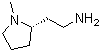 2-[(2S)-1-甲基吡咯烷-2-基]乙胺分子结构 (CAS 422545-95-7)