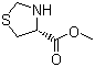 (R)-噻唑烷-4-甲酸甲酯分子结构 (CAS 42258-90-2)