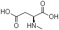 N-甲基-L-天冬氨酸分子结构 (CAS 4226-18-0)