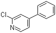 2-氯-4-苯基吡啶分子结构 (CAS 42260-39-9)