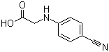 N-(4-Cyanophenyl)glycine molecular structure (CAS 42288-26-6)