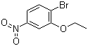1-溴-2-乙氧基-4-硝基苯分子结构 (CAS 423165-33-7)