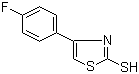 4-(4-氟苯基)-1,3-噻唑-2-硫醇分子结构 (CAS 42365-73-1)