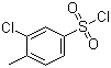 3-氯-4-甲基苯磺酰氯分子结构 (CAS 42413-03-6)