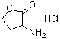 3-氨基二氢-2(3H)-呋喃酮盐酸盐分子结构 (CAS 42417-39-0)