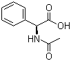 (S)-N-乙酰基-2-苯基甘氨酸分子结构 (CAS 42429-20-9)