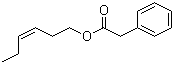 顺式-3-己烯醇苯乙酸酯分子结构 (CAS 42436-07-7)