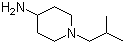 1-异丁基-4-哌啶胺分子结构 (CAS 42450-36-2)