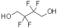 2,2,3,3-四氟-1,4-丁二醇分子结构 (CAS 425-61-6)