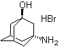 3-氨基金刚烷-1-醇氢溴酸盐分子结构 (CAS 42501-53-1)