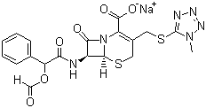 头孢孟多酯钠分子结构 (CAS 42540-40-9)