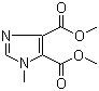 1-甲基-1H-咪唑-4,5-二羧酸二甲酯分子结构 (CAS 42545-22-2)
