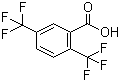 2,5-双三氟甲基苯甲酸分子结构 (CAS 42580-42-7)