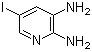 2,3-二氨基-5-碘吡啶分子结构 (CAS 426463-01-6)
