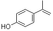 4-异丙烯基苯酚分子结构 (CAS 4286-23-1)
