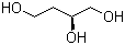 (S)-(-)-1,2,4-丁三醇分子结构 (CAS 42890-76-6)